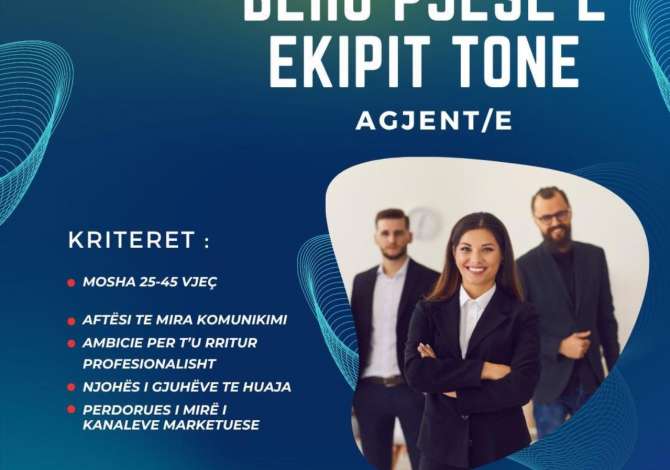 Offerte di lavoro Agente Immobiliare Principiante/Poca esperienza a Tirana