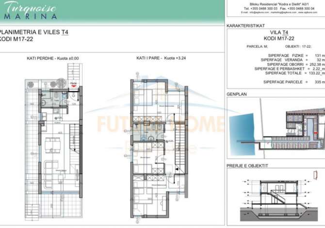 Shtepi ne shitje 3+1 ne Durres - 380,000 Euro