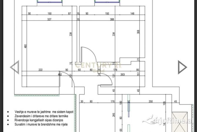 Shtepi ne shitje 2+1 ne Tirane - 103,000 Euro