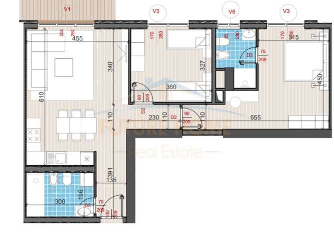 Shtepi ne shitje 2+1 ne Tirane - 179,600 Euro