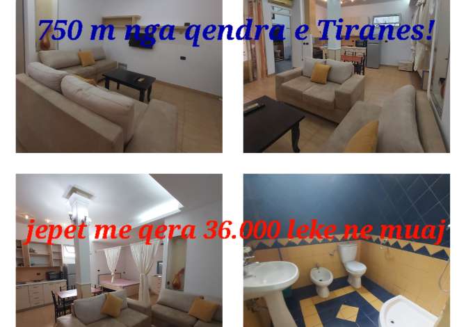 Casa in affitto 1+1 a Tirana - 36,000 Leke
