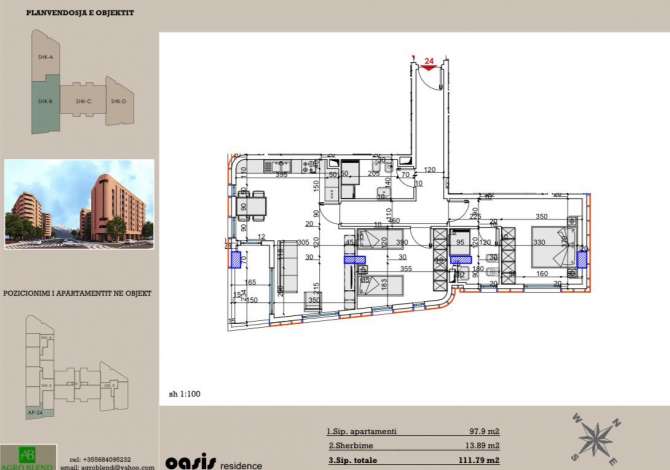 Shtepi ne shitje 2+1 ne Tirane - 161,999 Euro