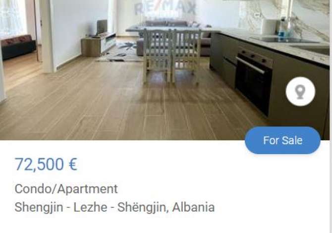 House for Sale 1+1 in Lezha - 72,500 Euro