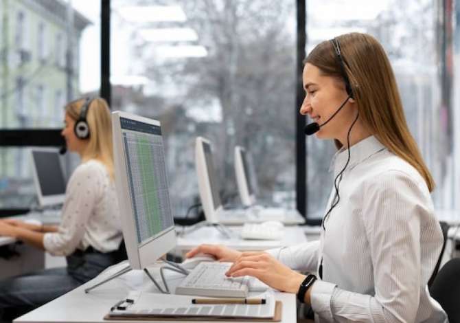 Njoftime Pune Operatore telefonik per gjuhet Gjermane, Italiane, Greke, Angleze, Spanjolle Fillestar/Pak eksperience ne Tirane