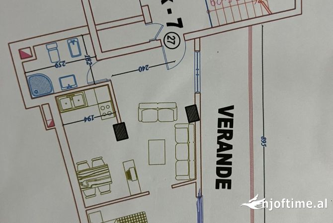 Casa in vendita 1+1 a Tirana - 80,000 Euro