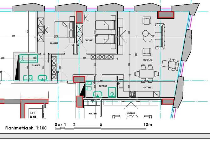 House for Sale 2+1 in Tirana - 572,640 Euro