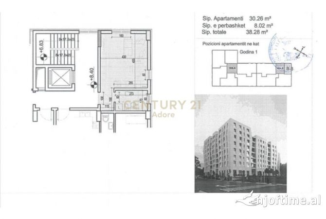 Shtepi ne shitje Garsoniere ne Tirane - 59,000 Euro