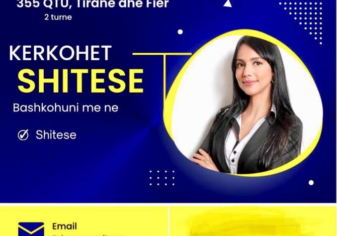 Job Offers Shitese With experience in Tirana
